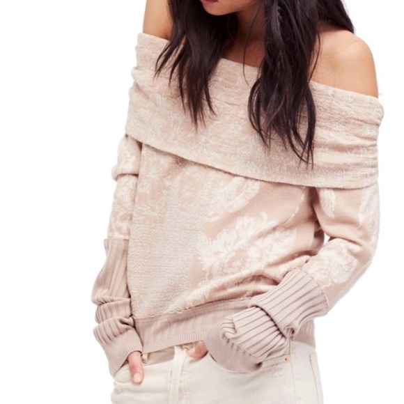 Free People Sweaters - FREE PEOPLE Botanical Rose Sweater